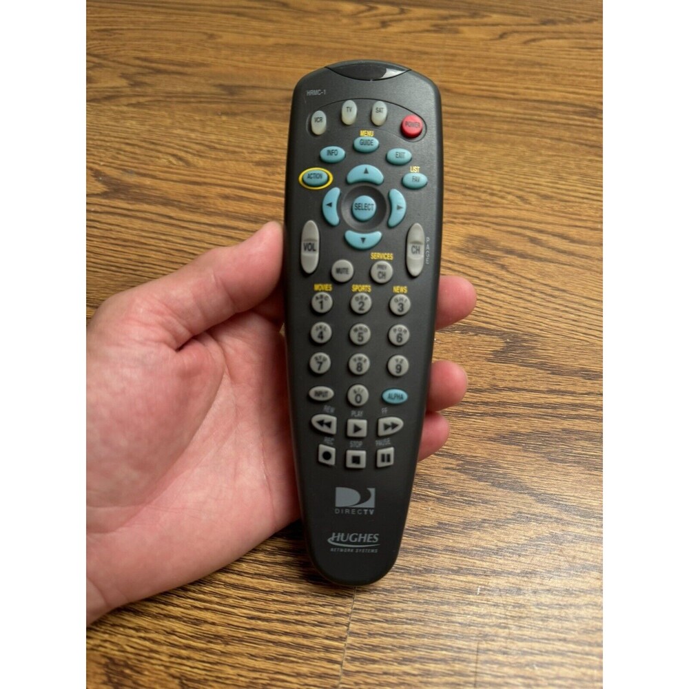 Hughes Net Network Systems Direct TV‎ Universal Remote Control Model HRMC-1.A13A